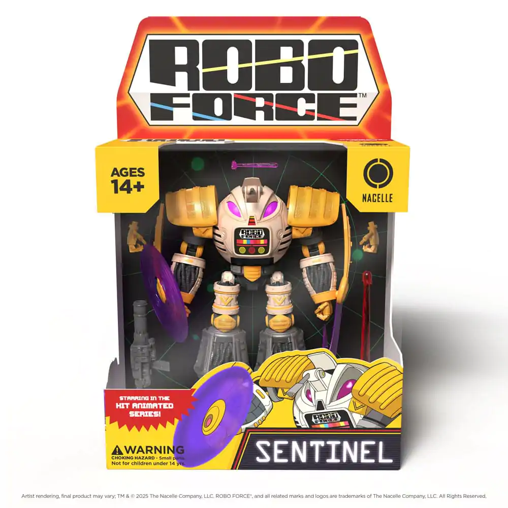 Robo Force Wave 2 Sentinel akciófigura 18 cm termékfotó