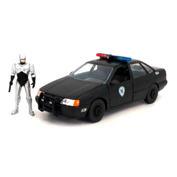 Robocop 1986 Ford Tarus car + figura 1:24 termékfotó