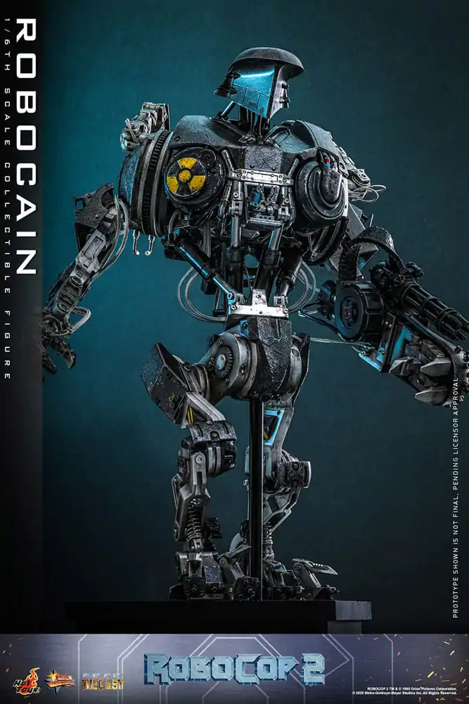 RoboCop 2 Movie Masterpiece Diecast 1/6 RoboCain akciófigura 40 cm termékfotó
