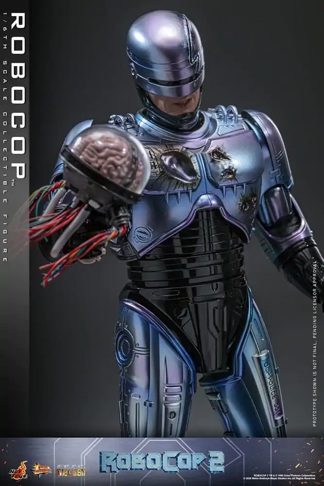RoboCop 2 Movie Masterpiece Diecast 1/6 RoboCop akciófigura 30 cm termékfotó