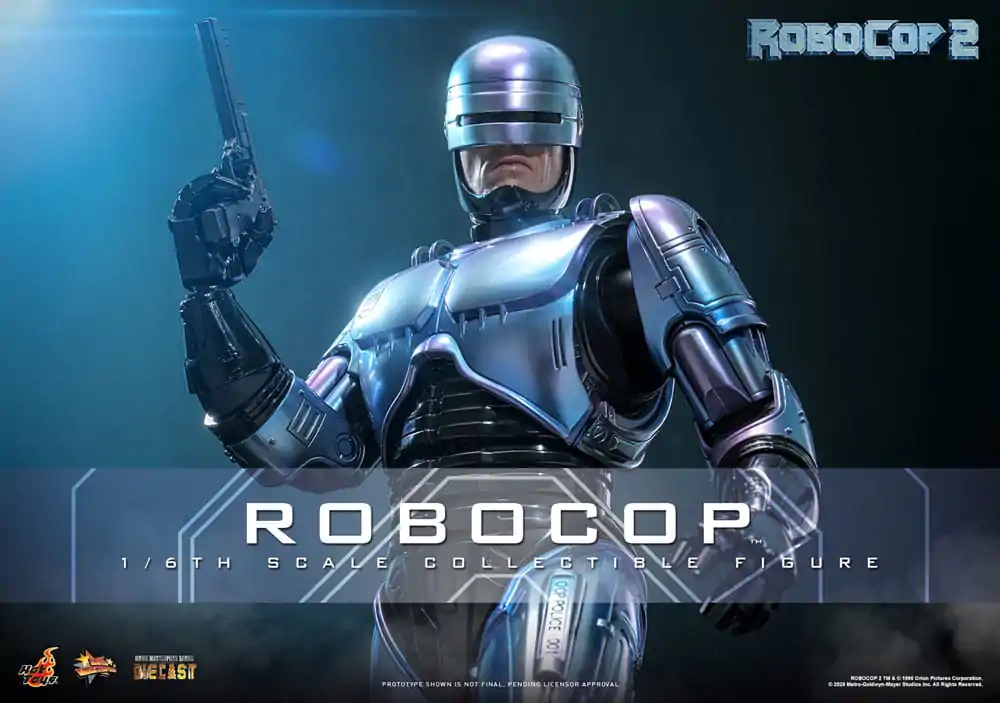 RoboCop 2 Movie Masterpiece Diecast 1/6 RoboCop akciófigura 30 cm termékfotó