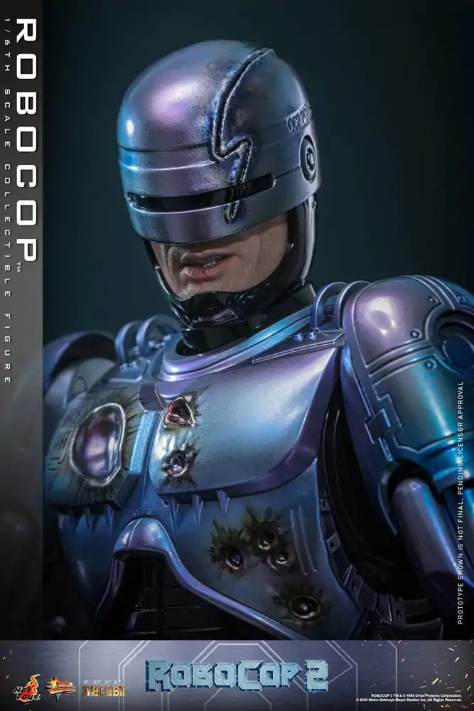 RoboCop 2 Movie Masterpiece Diecast 1/6 RoboCop akciófigura 30 cm termékfotó