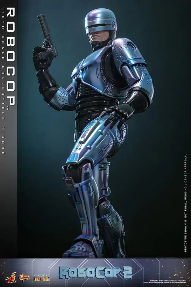 RoboCop 2 Movie Masterpiece Diecast 1/6 RoboCop akciófigura 30 cm termékfotó