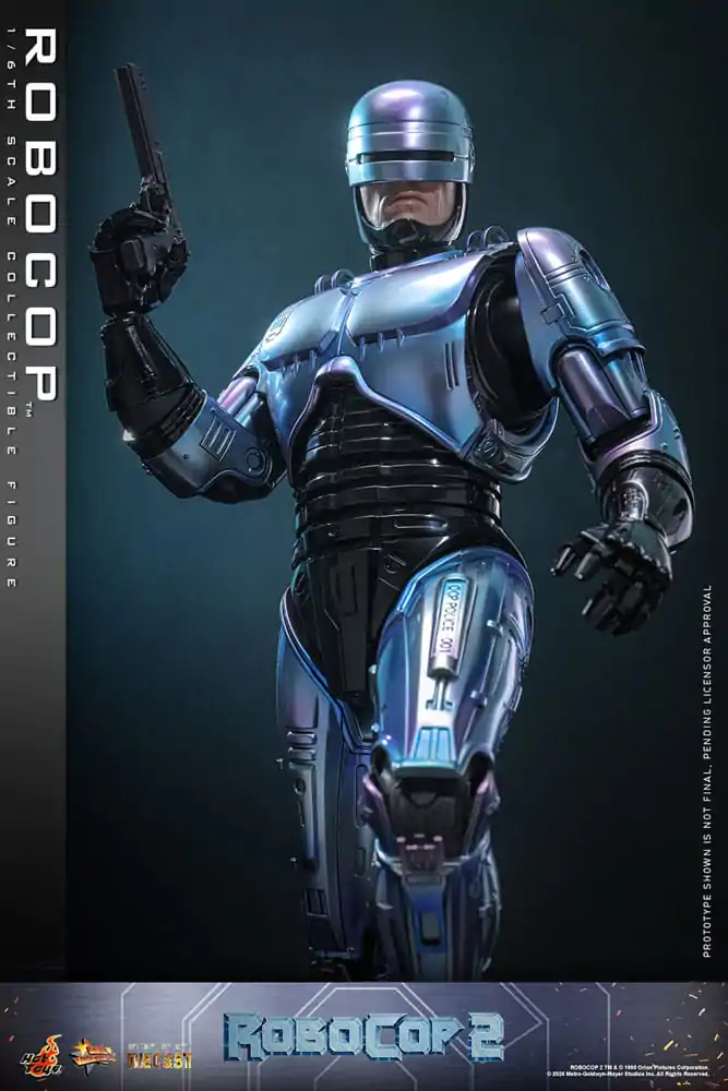 RoboCop 2 Movie Masterpiece Diecast 1/6 RoboCop akciófigura 30 cm termékfotó