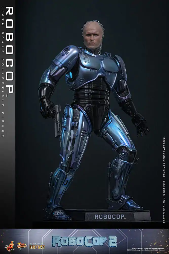 RoboCop 2 Movie Masterpiece Diecast 1/6 RoboCop akciófigura 30 cm termékfotó