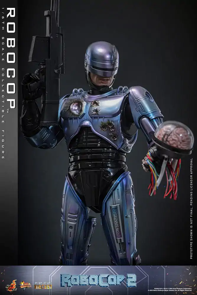 RoboCop 2 Movie Masterpiece Diecast 1/6 RoboCop akciófigura 30 cm termékfotó
