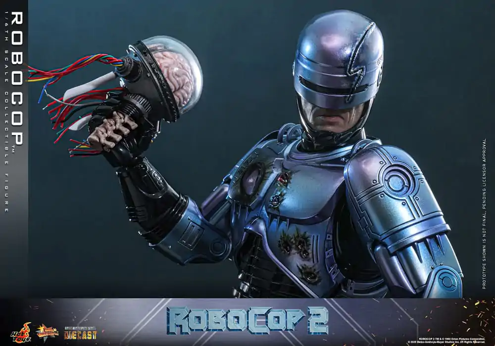 RoboCop 2 Movie Masterpiece Diecast 1/6 RoboCop akciófigura 30 cm termékfotó