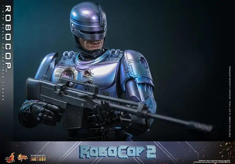 RoboCop 2 Movie Masterpiece Diecast 1/6 RoboCop akciófigura 30 cm termékfotó