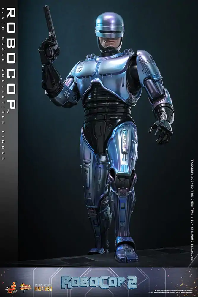 RoboCop 2 Movie Masterpiece Diecast 1/6 RoboCop akciófigura 30 cm termékfotó
