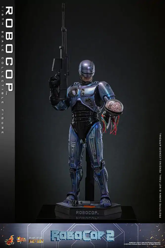 RoboCop 2 Movie Masterpiece Diecast 1/6 RoboCop akciófigura 30 cm termékfotó