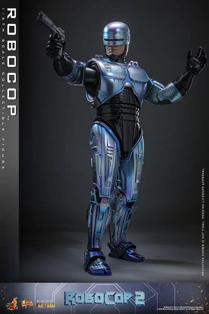 RoboCop 2 Movie Masterpiece Diecast 1/6 RoboCop akciófigura 30 cm termékfotó