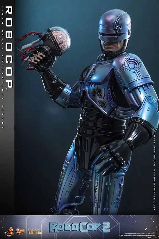 RoboCop 2 Movie Masterpiece Diecast 1/6 RoboCop akciófigura 30 cm termékfotó