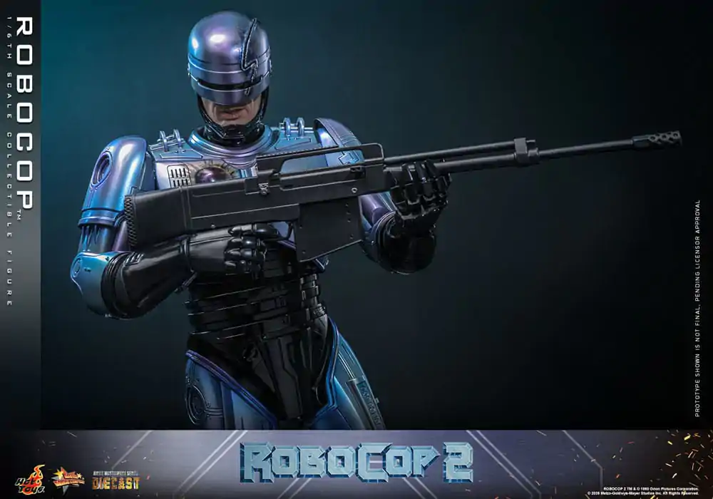 RoboCop 2 Movie Masterpiece Diecast 1/6 RoboCop akciófigura 30 cm termékfotó