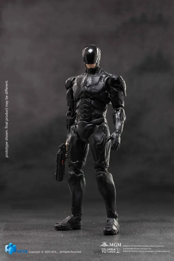 Robocop 2014 Exquisite  1/18 Robocop Black Mini akciófigura 10 cm termékfotó