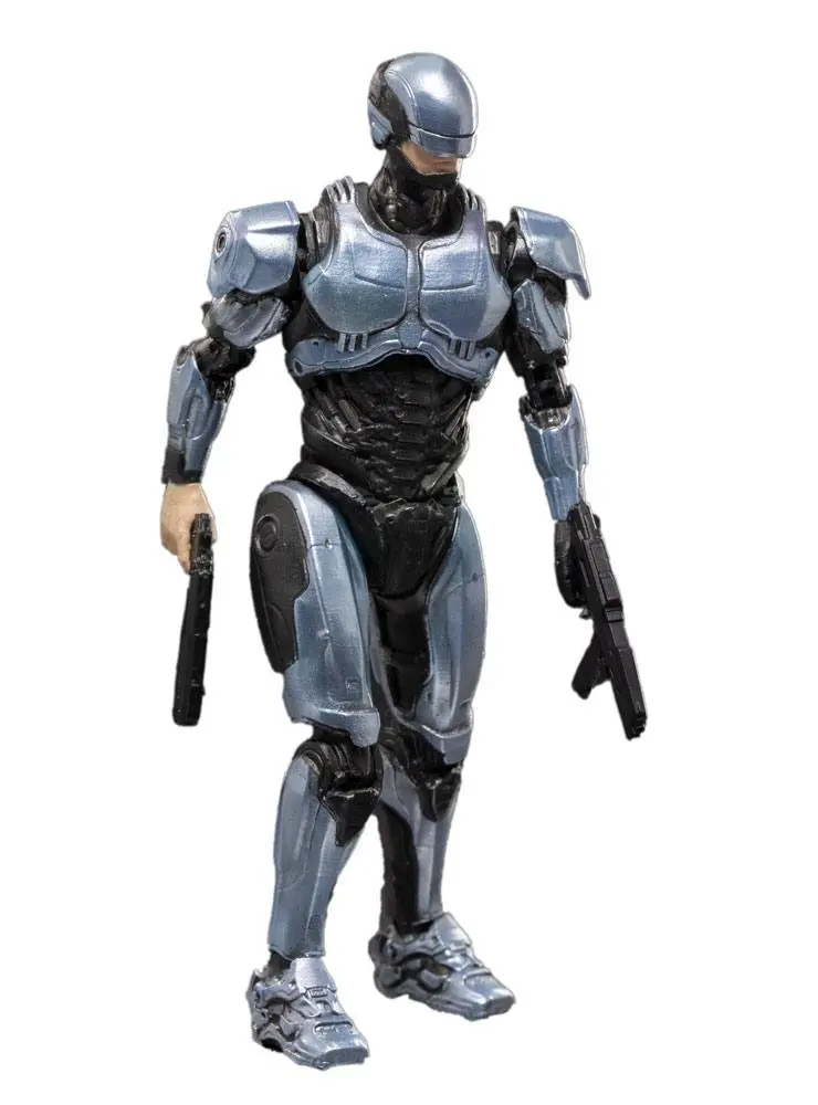 Robocop 2014 Exquisite 1/18 Robocop Silver Mini akciófigura 10 cm termékfotó