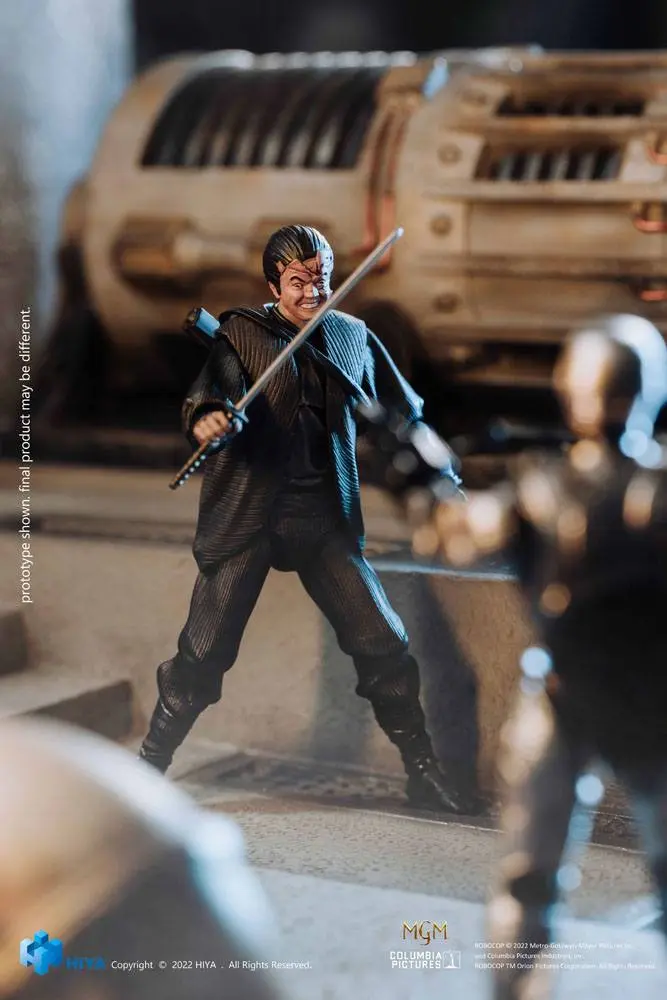 Robocop 3 1/18 Robocop VS Otomo akciófigurák 10 cm termékfotó