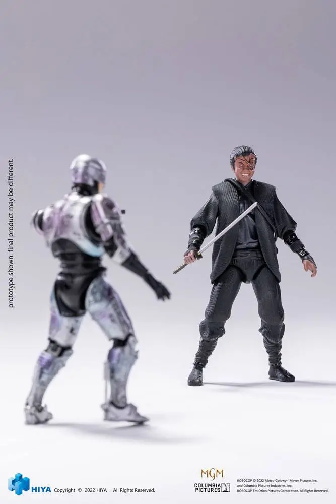 Robocop 3 1/18 Robocop VS Otomo akciófigurák 10 cm termékfotó