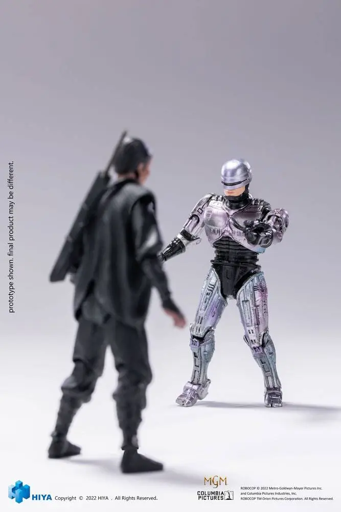 Robocop 3 1/18 Robocop VS Otomo akciófigurák 10 cm termékfotó