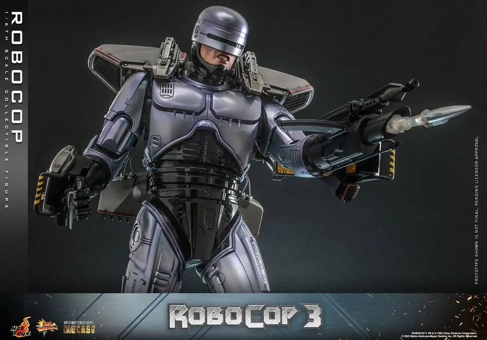 RoboCop 3 Movie Masterpiece 1/6 RoboCop akciófigura 30 cm termékfotó