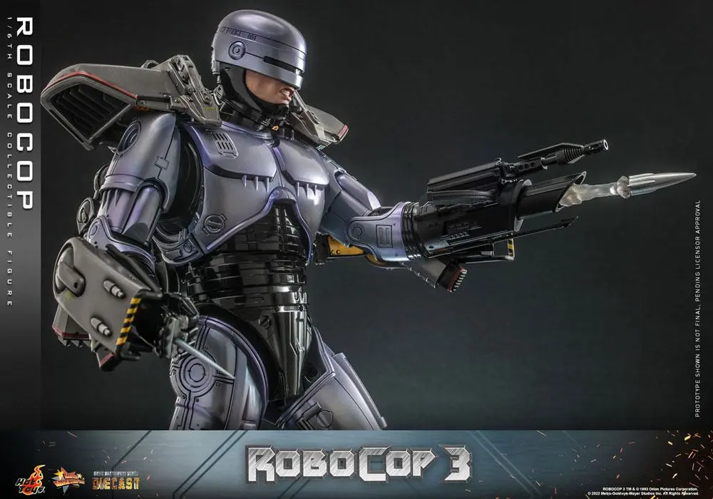 RoboCop 3 Movie Masterpiece 1/6 RoboCop akciófigura 30 cm termékfotó