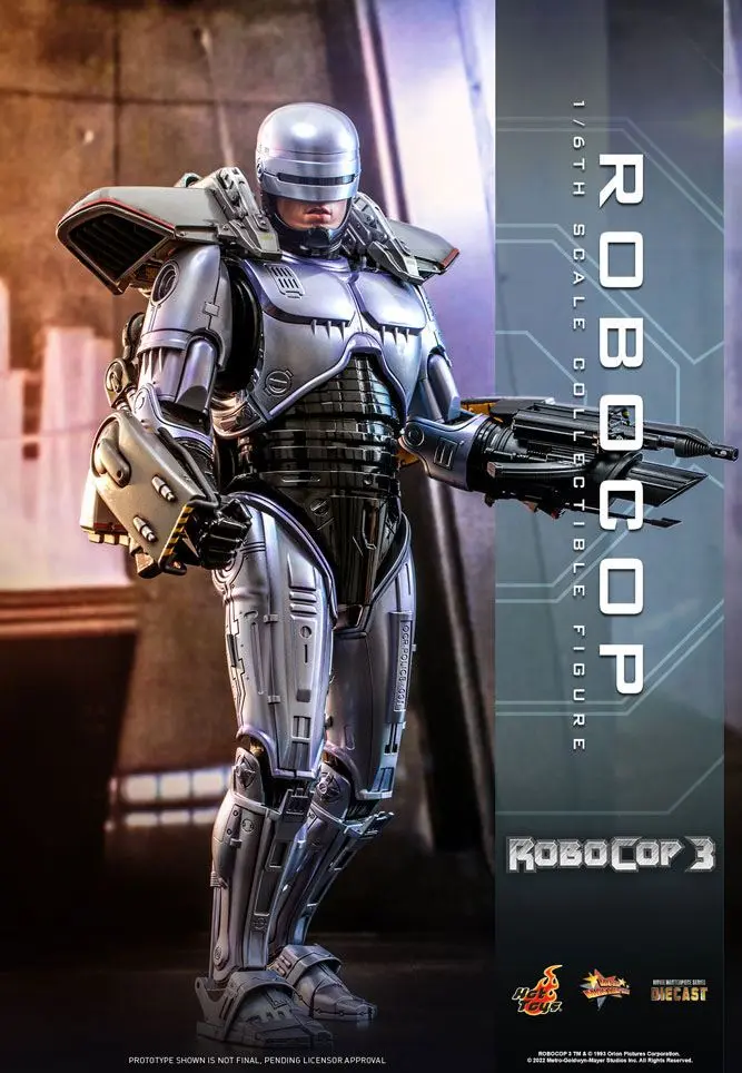 RoboCop 3 Movie Masterpiece 1/6 RoboCop akciófigura 30 cm termékfotó
