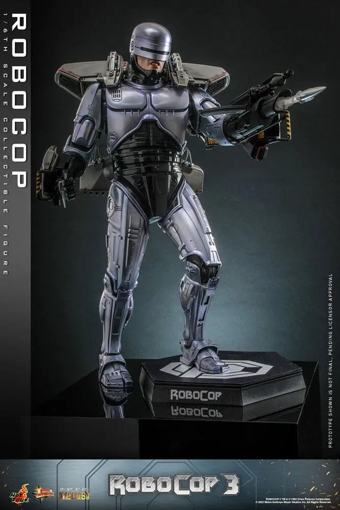 RoboCop 3 Movie Masterpiece 1/6 RoboCop akciófigura 30 cm termékfotó