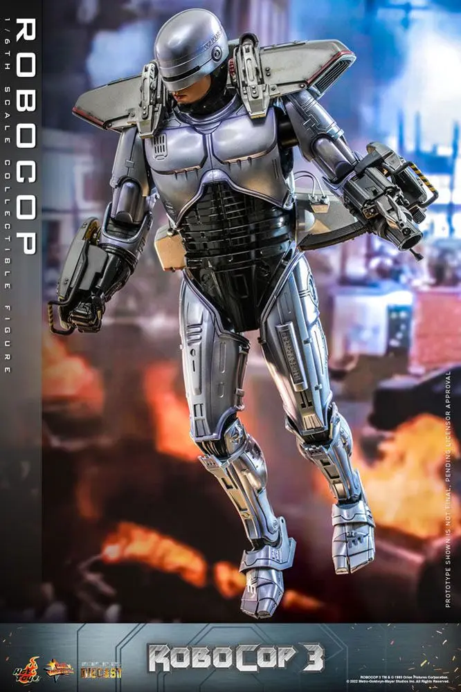 RoboCop 3 Movie Masterpiece 1/6 RoboCop akciófigura 30 cm termékfotó