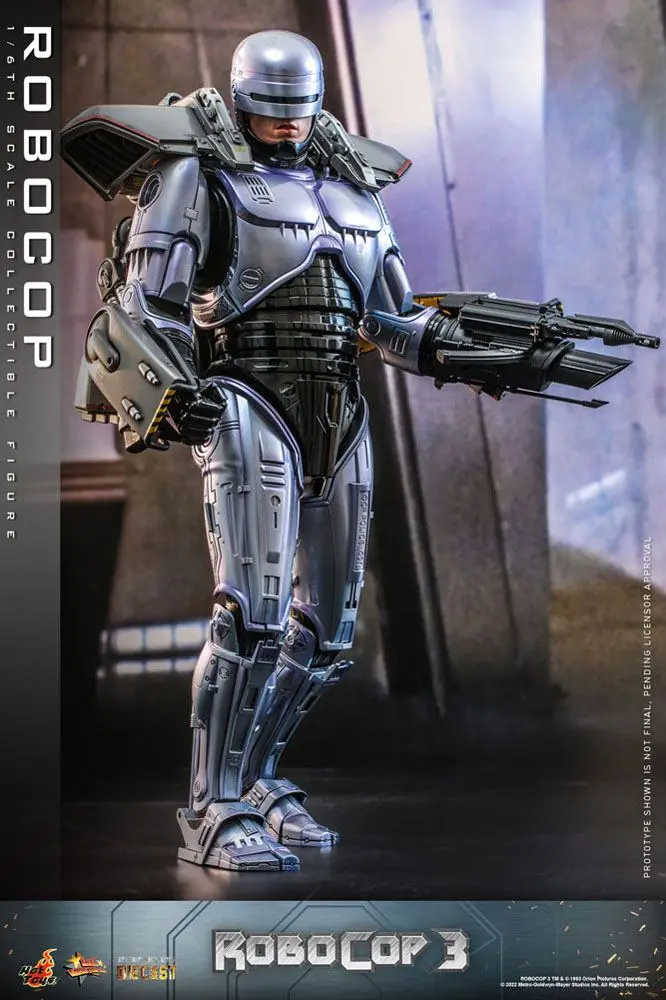 RoboCop 3 Movie Masterpiece 1/6 RoboCop akciófigura 30 cm termékfotó