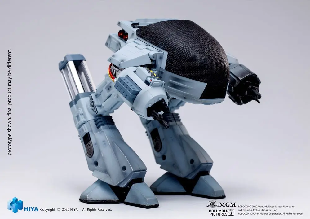 Robocop Exquisite Mini 1/18 Battle Damaged ED209 akciófigura hanggal 15 cm termékfotó