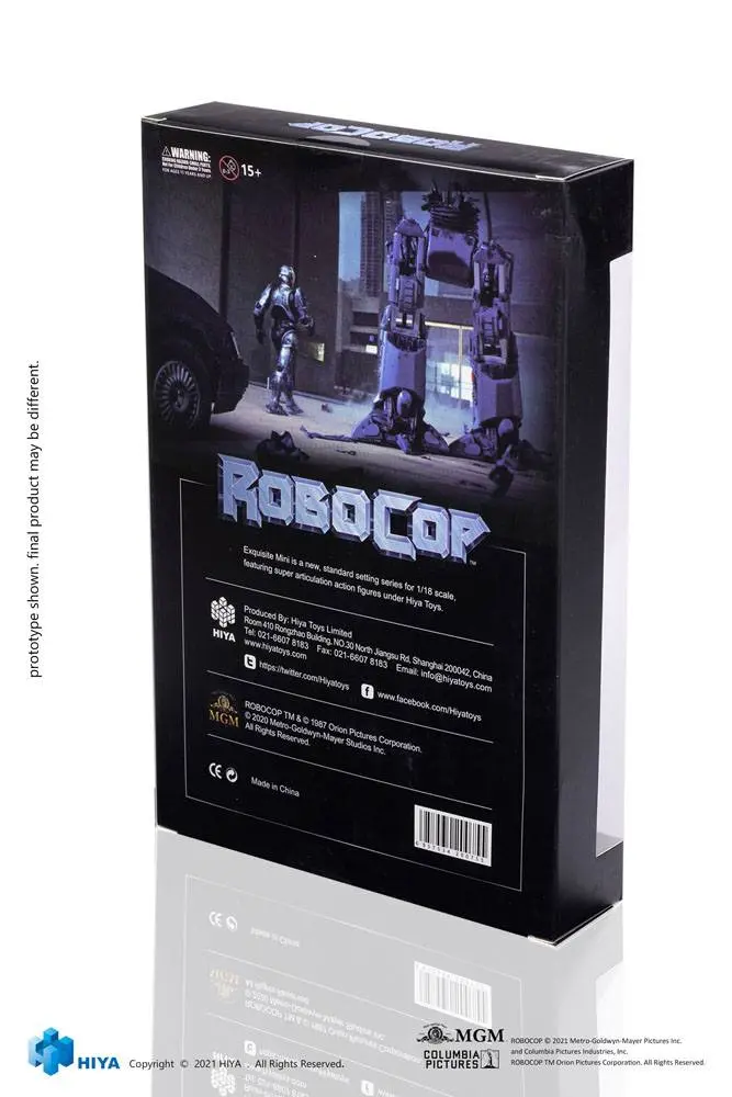 Robocop Exquisite Mini 1/18 Robocop akciófigura 10 cm termékfotó