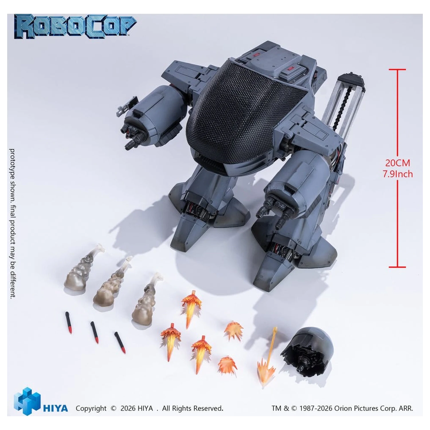 Robocop Exquisite Super Series akciófigura 1/12 ED-209 20 cm termékfotó