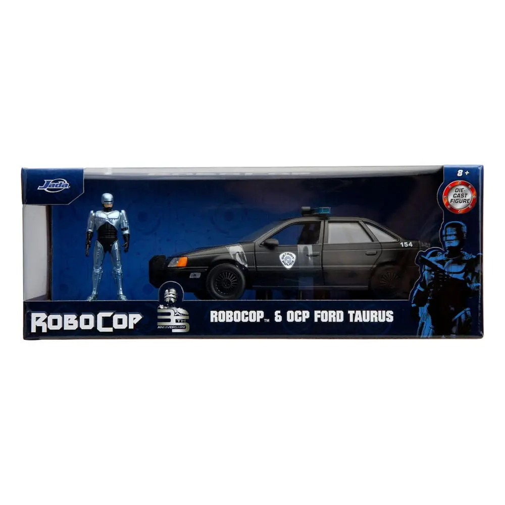Robocop Hollywood Rides Diecast Model 1/24 1986 Ford Taurus és Robocop figura termékfotó