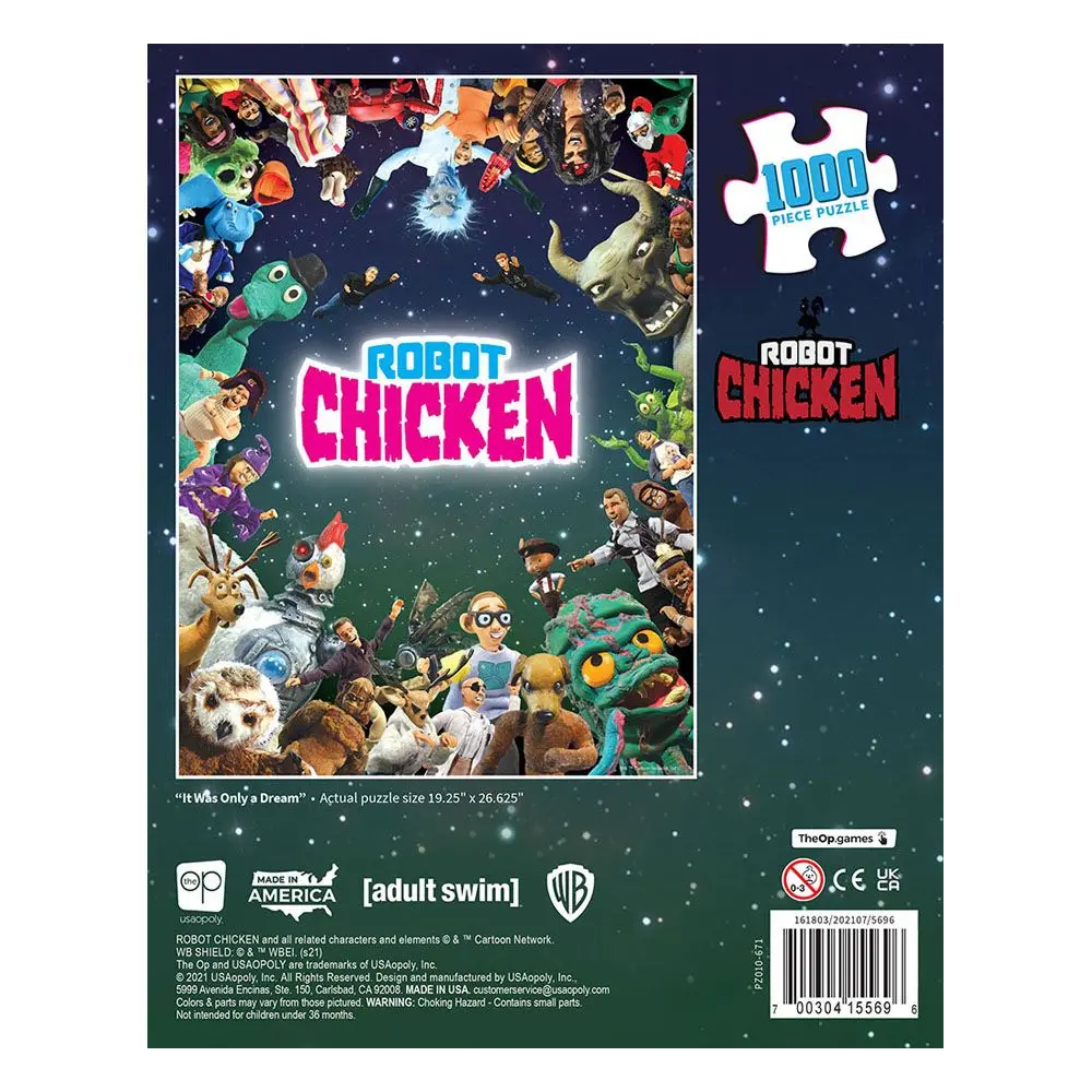 Robot Chicken It Was Only A Dream puzzle (1000 darab) termékfotó