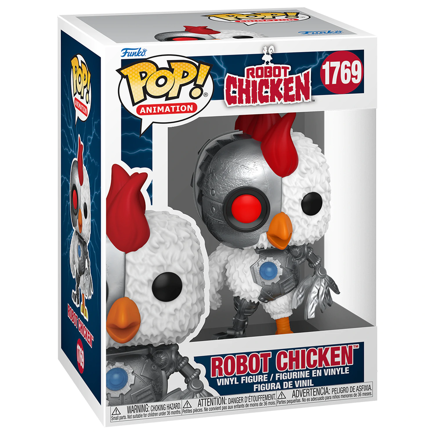 Robot Chicken Pop! Animation Vinyl figura Chicken 9 cm termékfotó