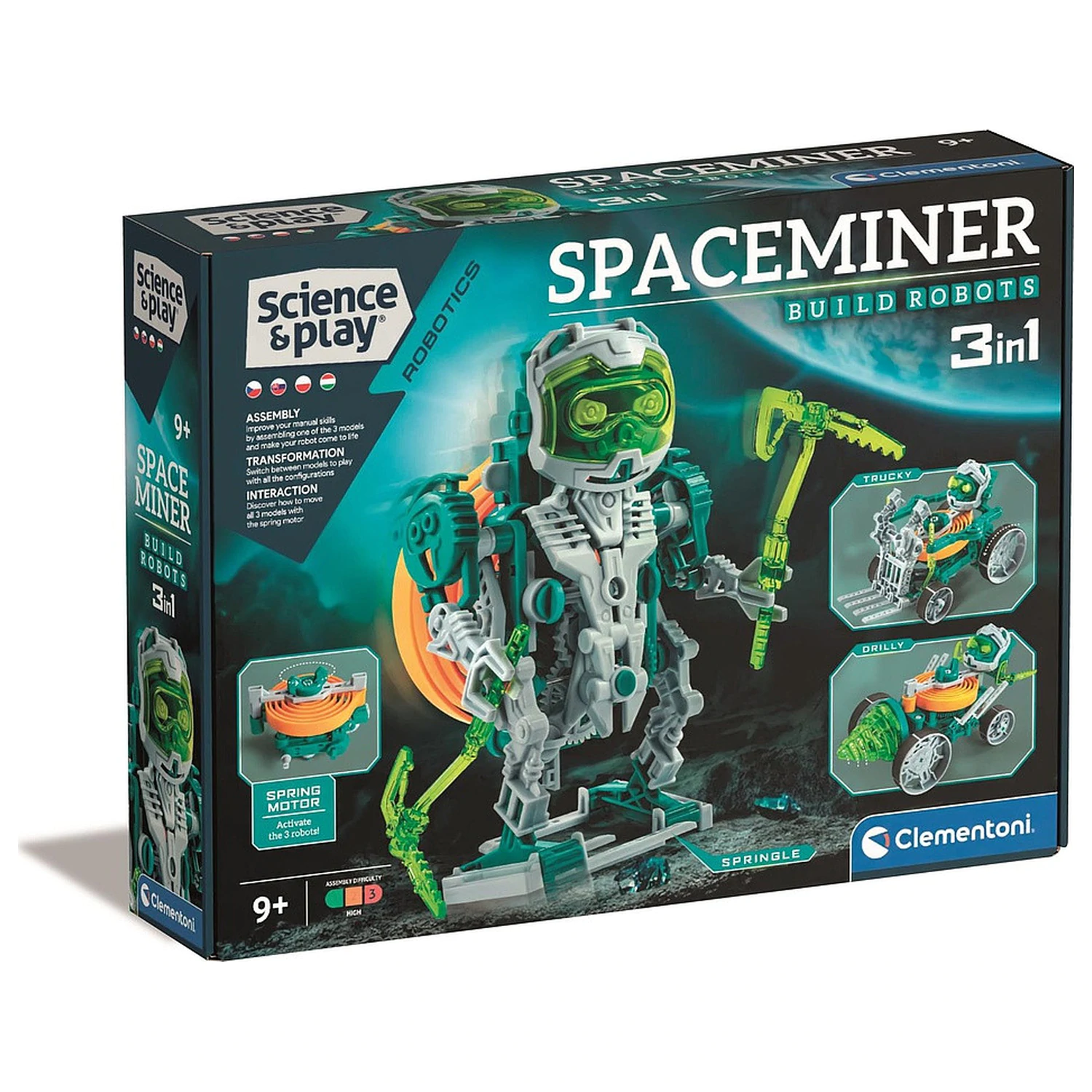 Robot Spaceminer 3 az 1-ben építőjáték  termékfotó