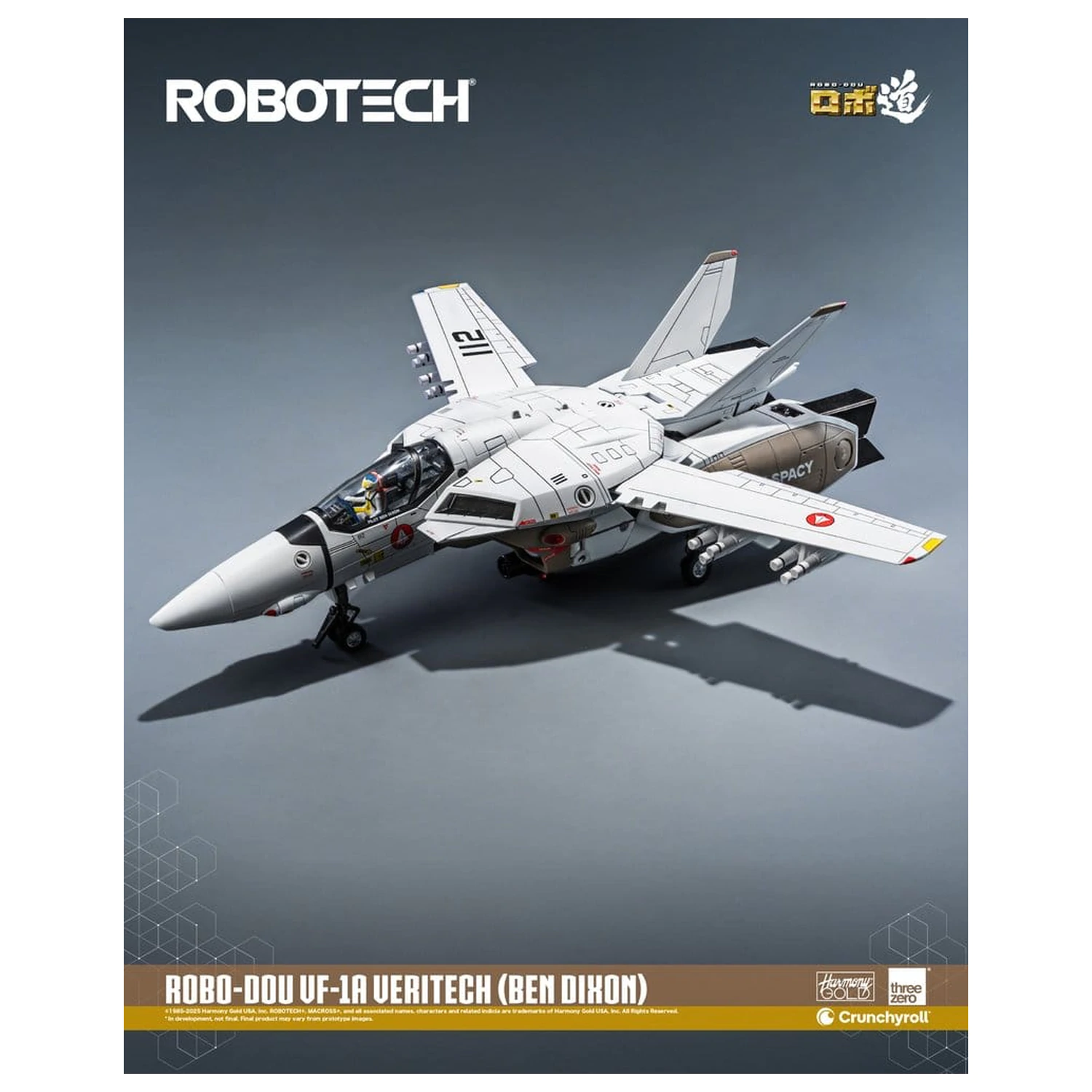 Robotech akciófigura ROBO-DOU VF-1A Veritech (Ben Dixon) 20 cm termékfotó
