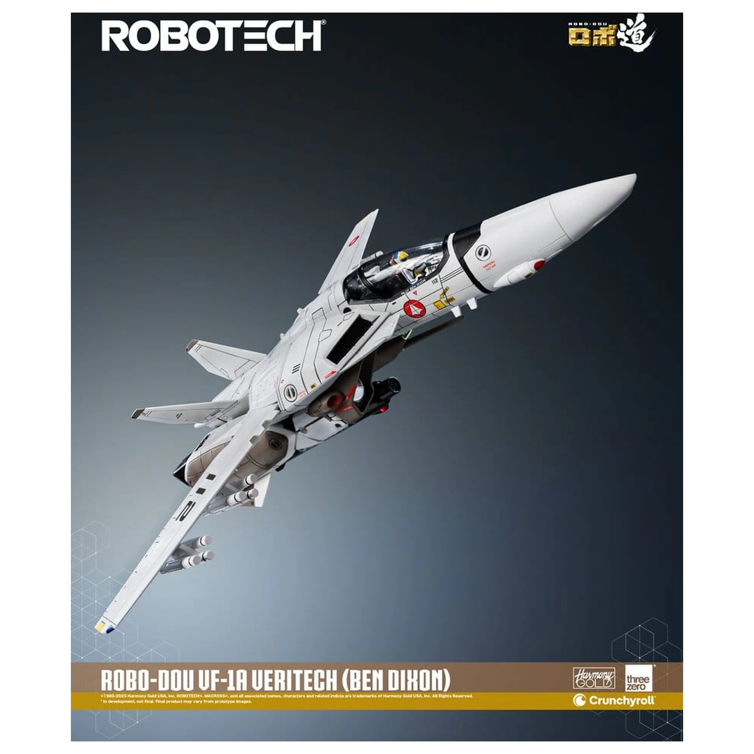 Robotech akciófigura ROBO-DOU VF-1A Veritech (Ben Dixon) 20 cm termékfotó
