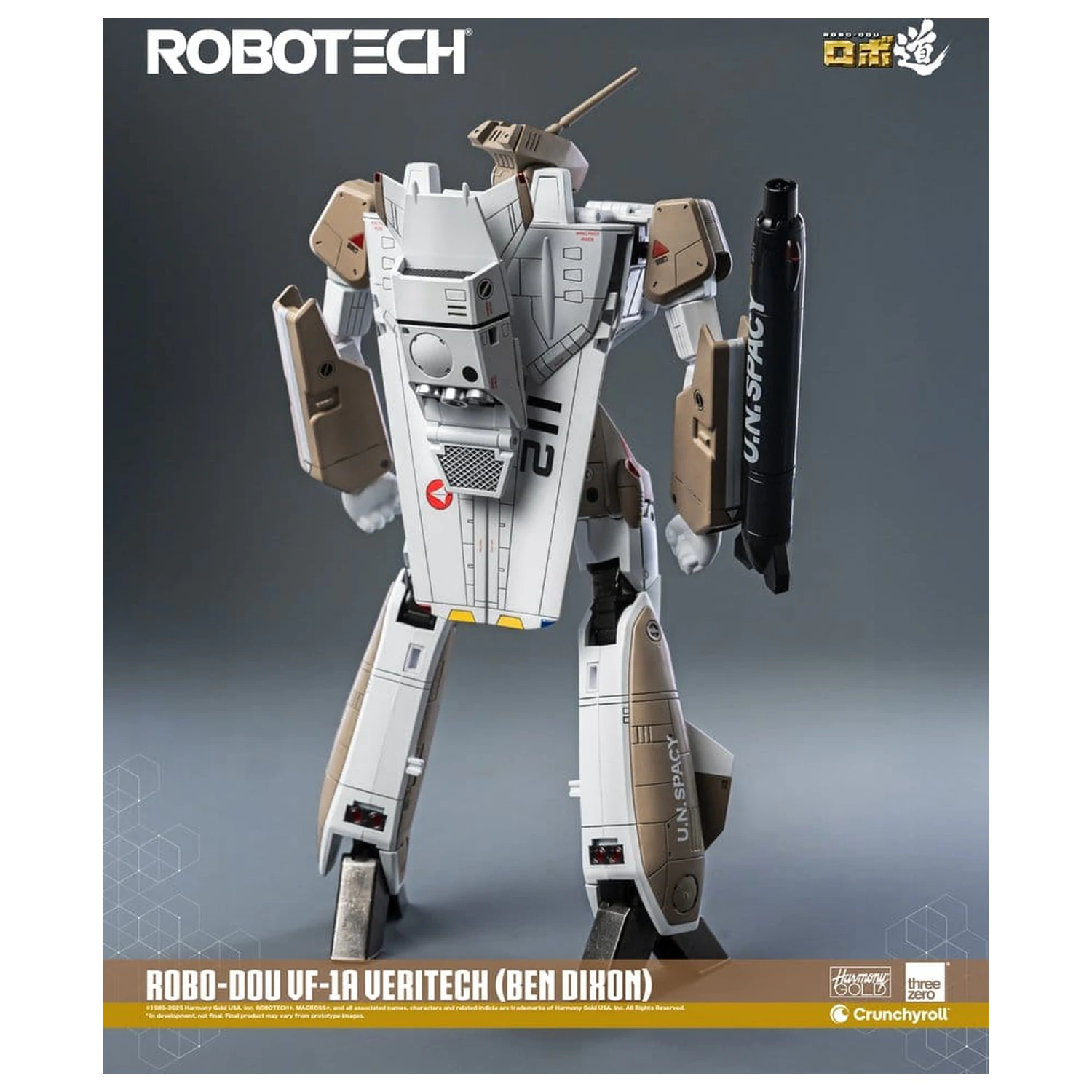 Robotech akciófigura ROBO-DOU VF-1A Veritech (Ben Dixon) 20 cm termékfotó