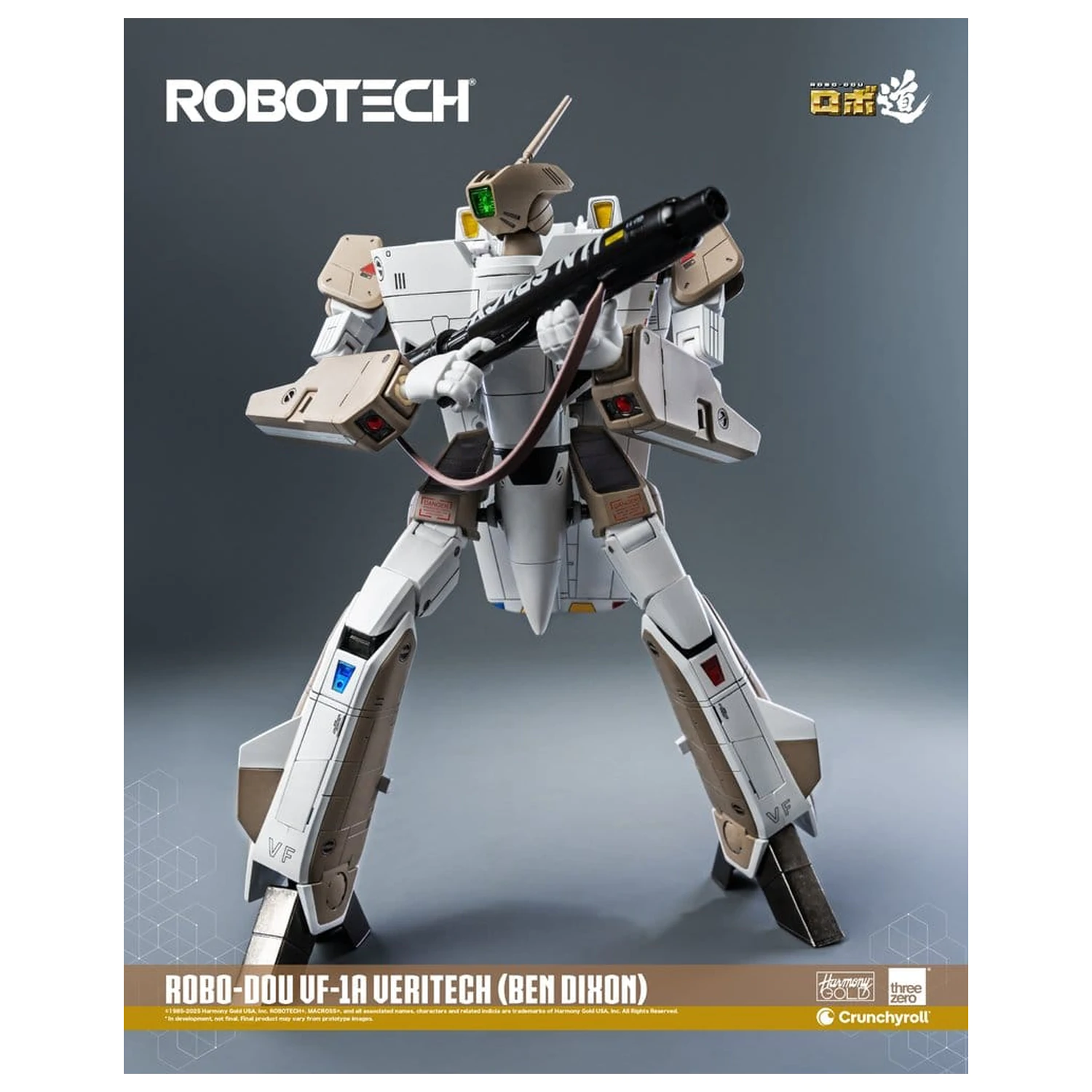 Robotech akciófigura ROBO-DOU VF-1A Veritech (Ben Dixon) 20 cm termékfotó
