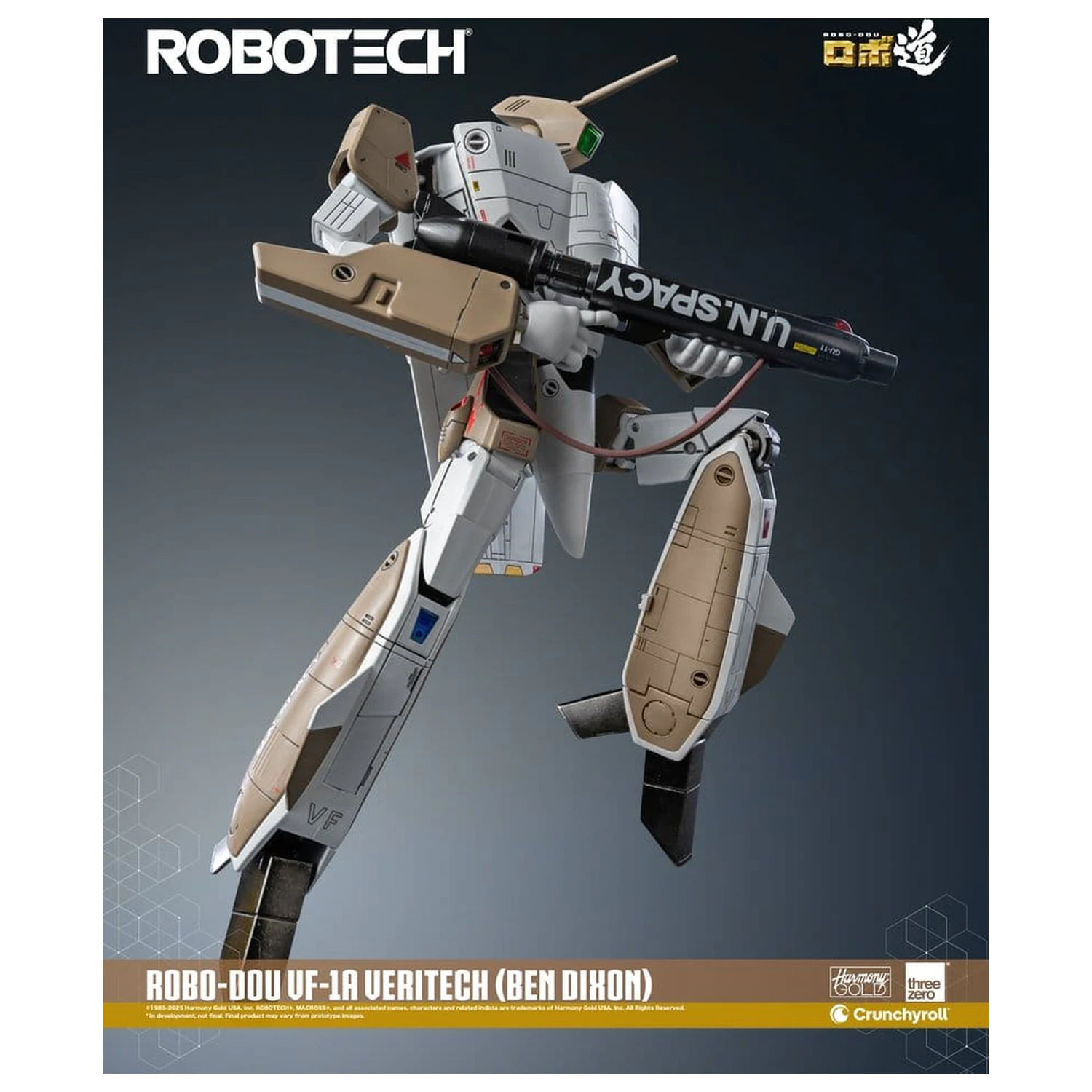 Robotech akciófigura ROBO-DOU VF-1A Veritech (Ben Dixon) 20 cm termékfotó