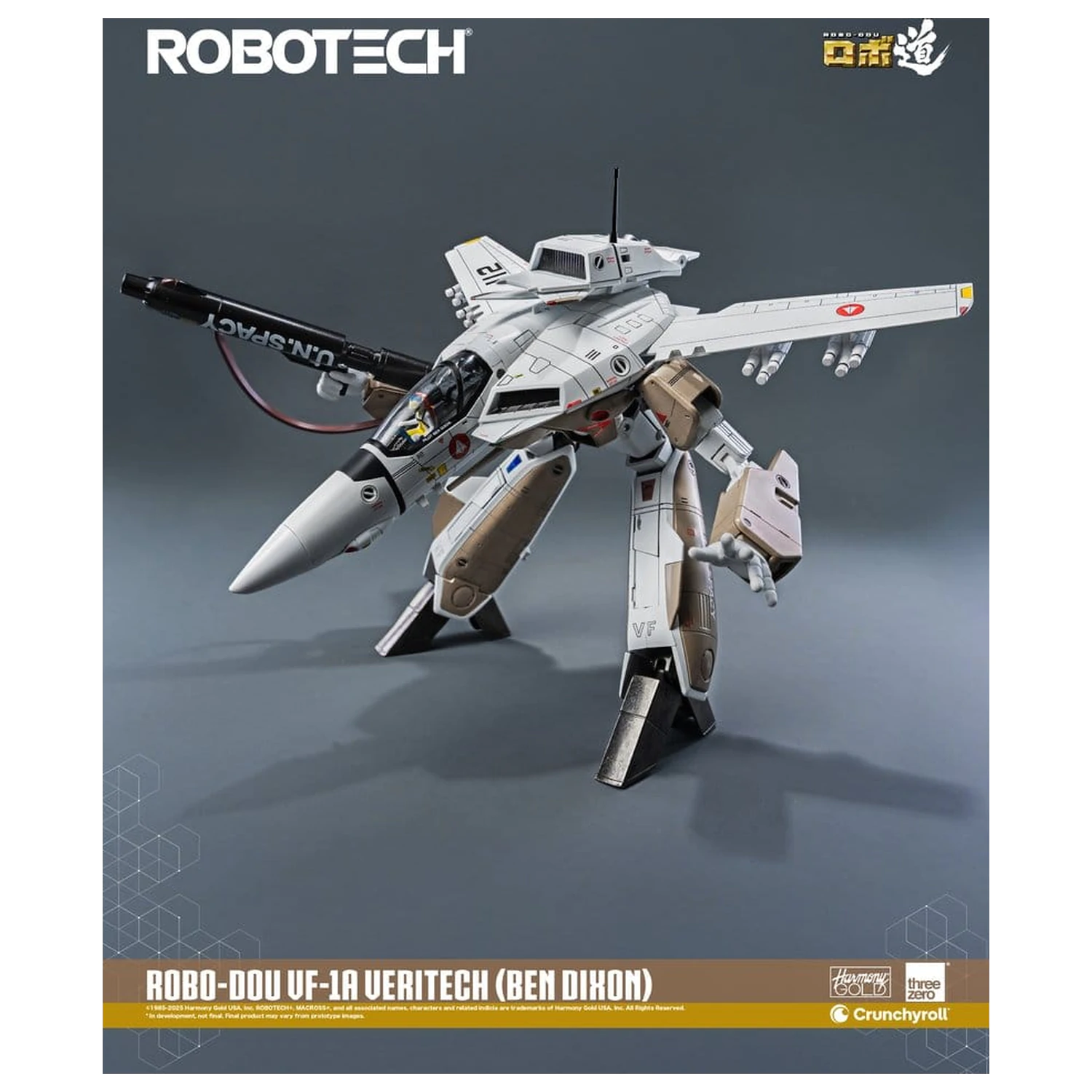 Robotech akciófigura ROBO-DOU VF-1A Veritech (Ben Dixon) 20 cm termékfotó