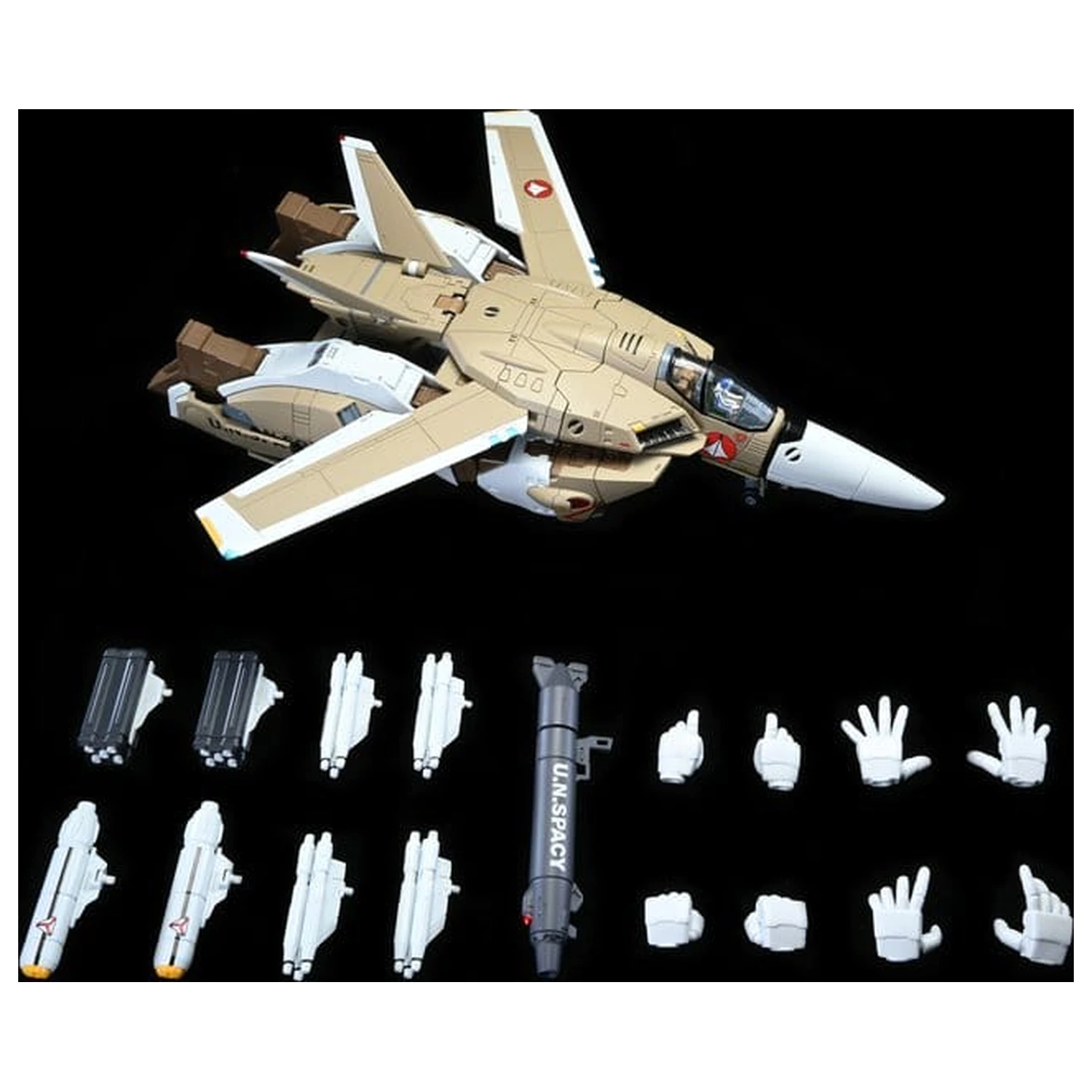 Robotech Hen Dou Ryoku Veritech VF-1A Transformable akciófigura 21 cm termékfotó