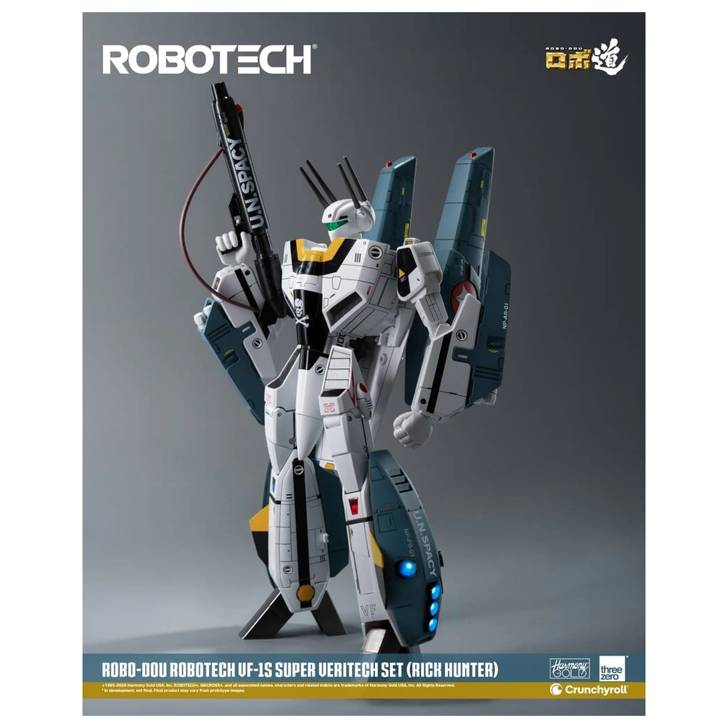 Robotech Robo-Dou akciófigura VF-1S Super Veritech Set (Rick Hunter) 20 cm termékfotó