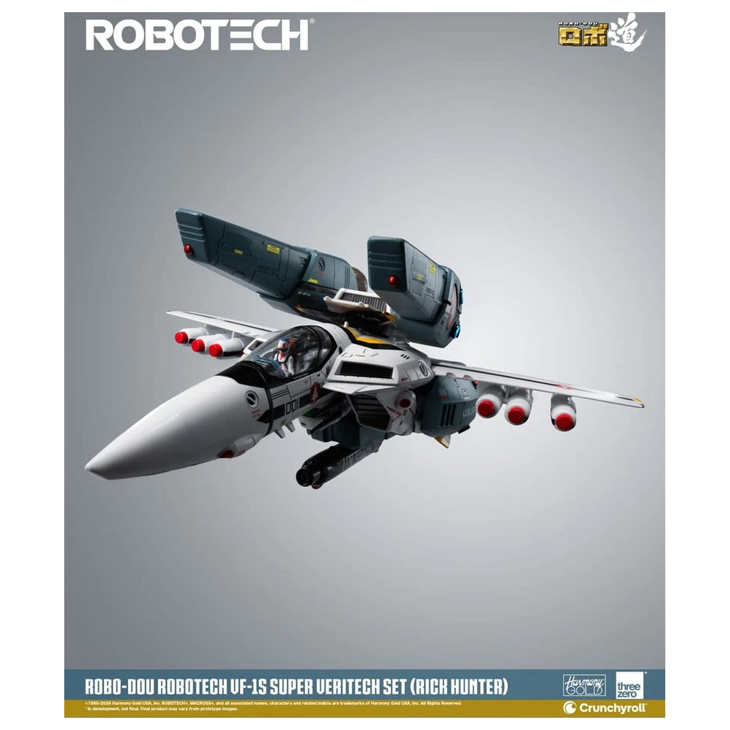 Robotech Robo-Dou akciófigura VF-1S Super Veritech Set (Rick Hunter) 20 cm termékfotó