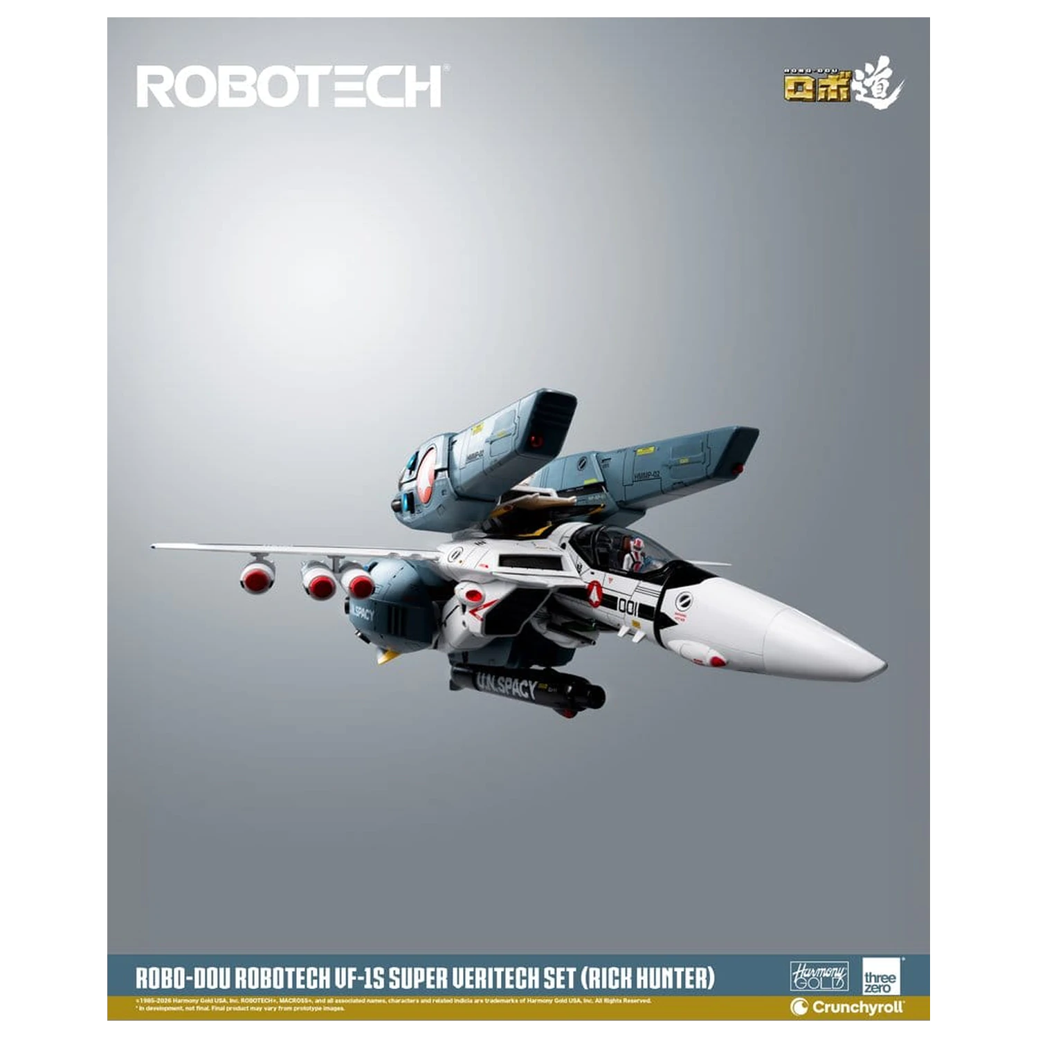 Robotech Robo-Dou akciófigura VF-1S Super Veritech Set (Rick Hunter) 20 cm termékfotó