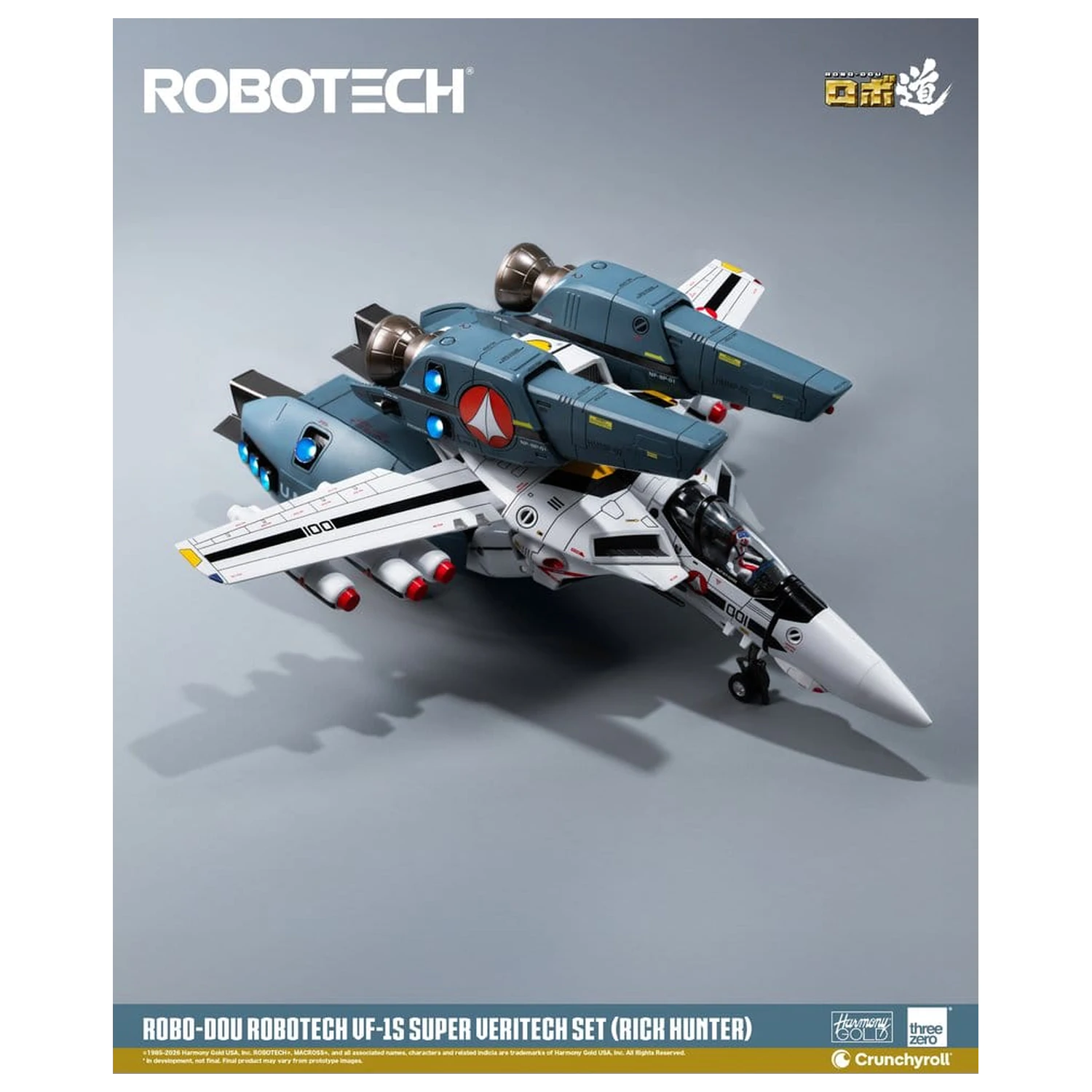 Robotech Robo-Dou akciófigura VF-1S Super Veritech Set (Rick Hunter) 20 cm termékfotó
