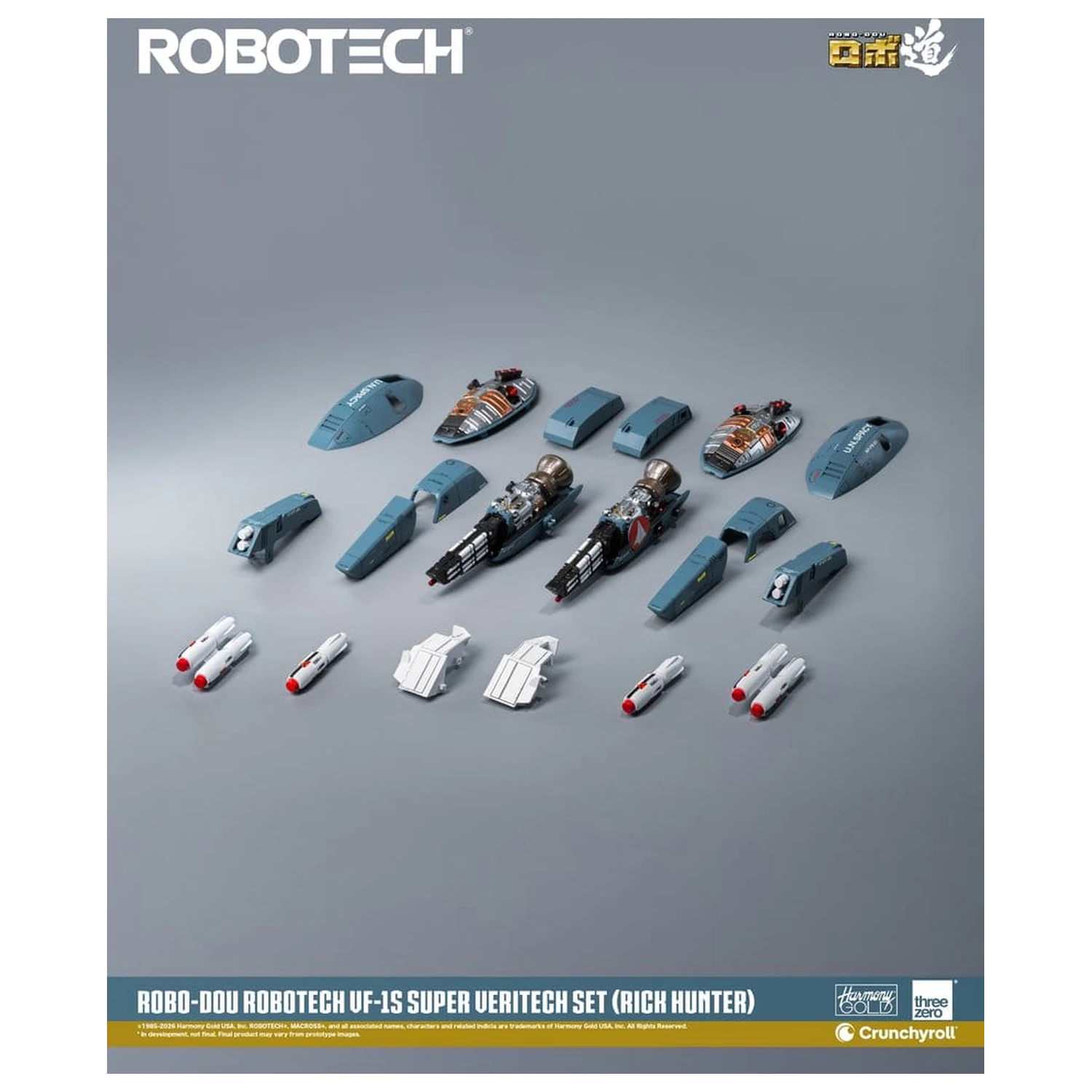 Robotech Robo-Dou akciófigura VF-1S Super Veritech Set (Rick Hunter) 20 cm termékfotó