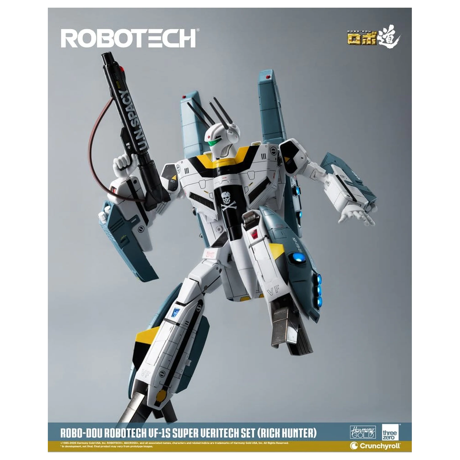 Robotech Robo-Dou akciófigura VF-1S Super Veritech Set (Rick Hunter) 20 cm termékfotó