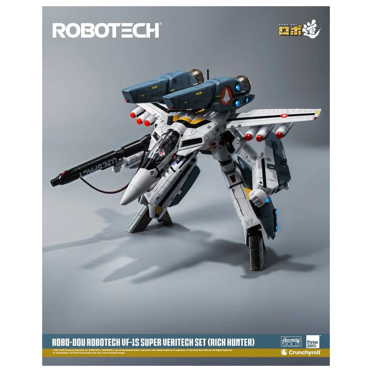 Robotech Robo-Dou akciófigura VF-1S Super Veritech Set (Rick Hunter) 20 cm termékfotó