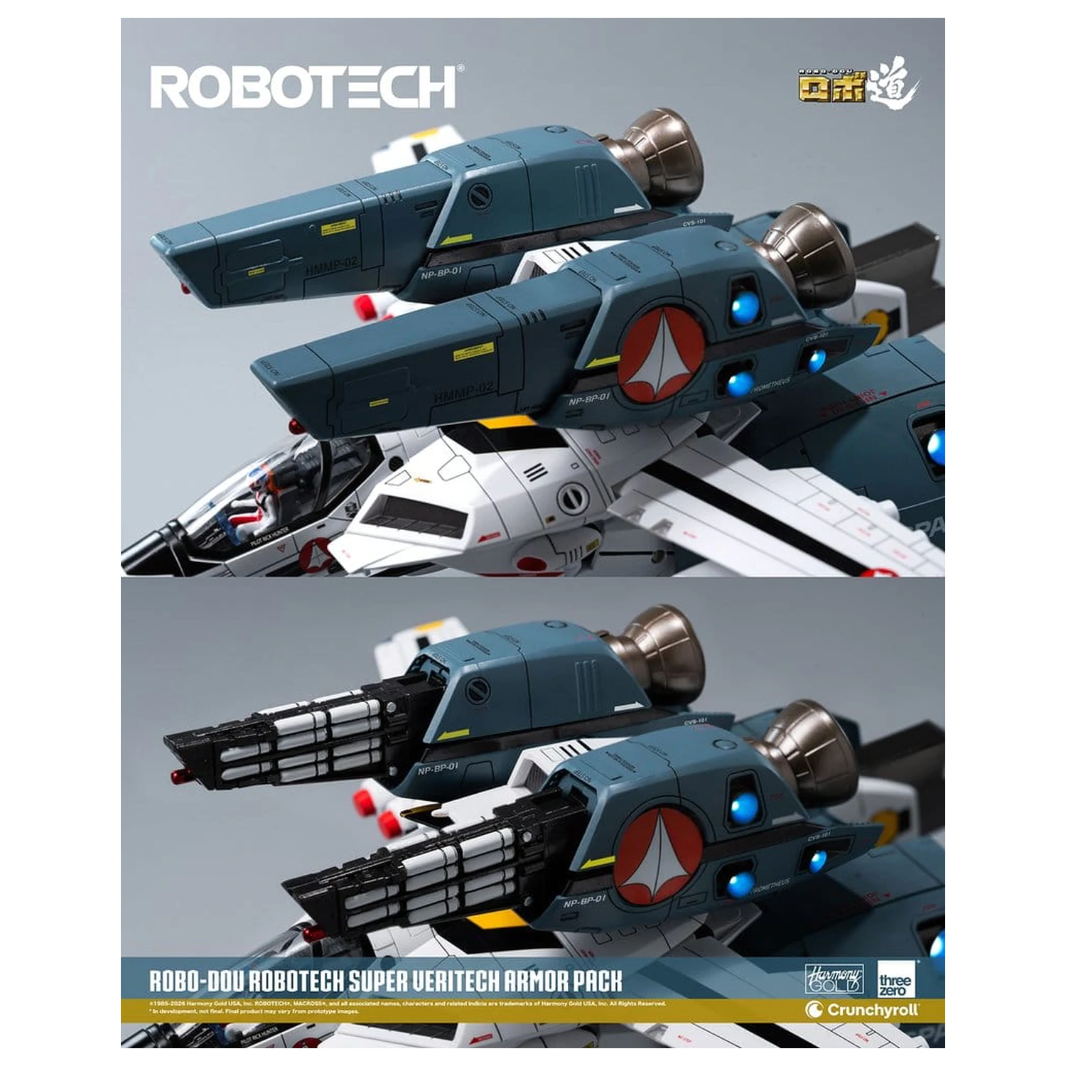 Robotech Robo-Dou kiegészítő csomag Super Veritech Armor Pack termékfotó